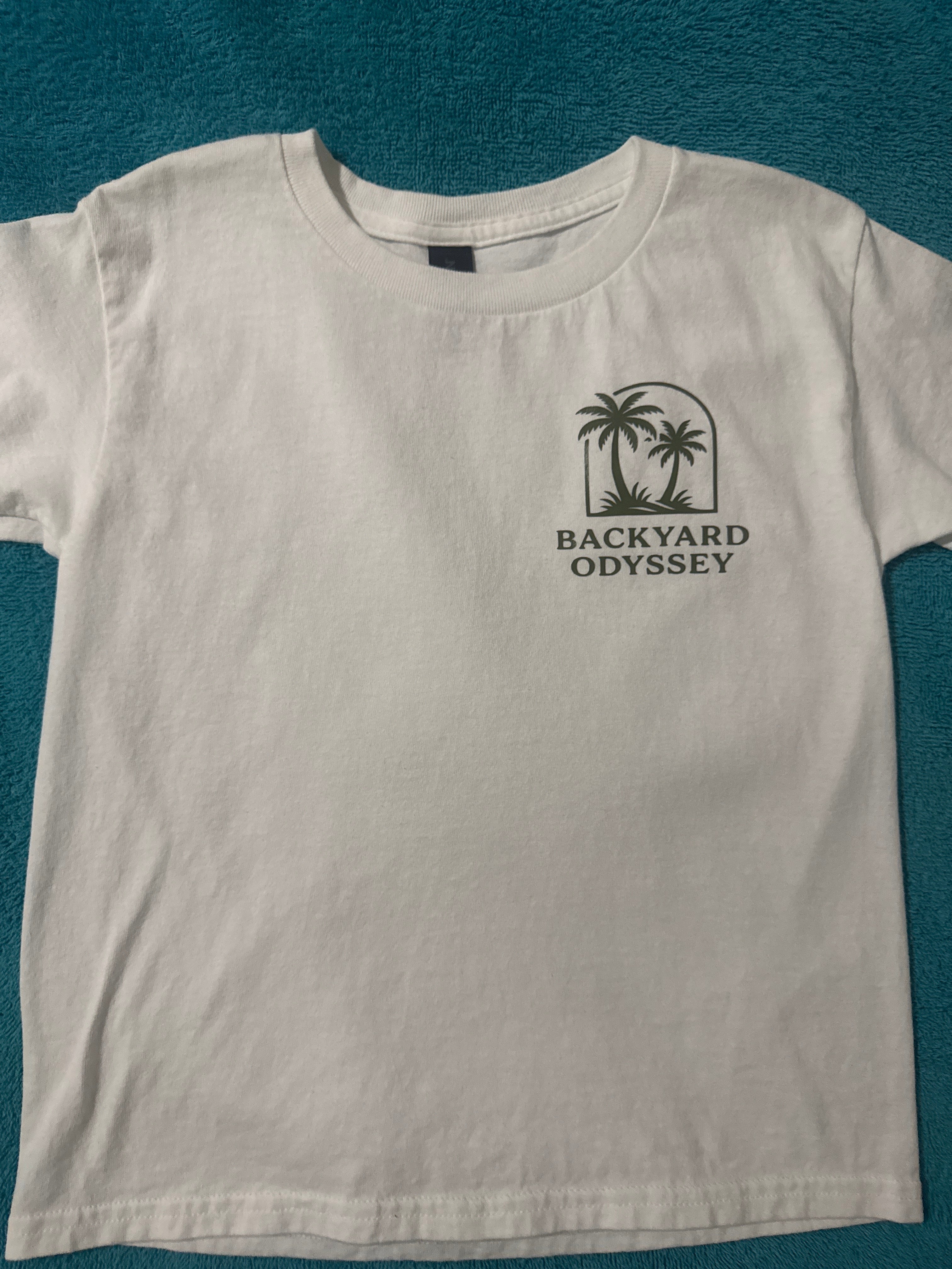 Backyard Odyssey staff shirts